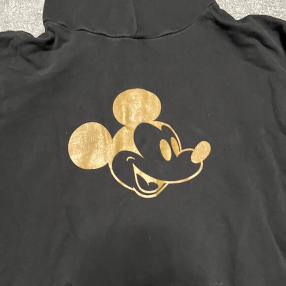 Disney X Love Your Melon Hoodie Womens XL Black Mickey Mouse Hoodie - Picture 2 of 9